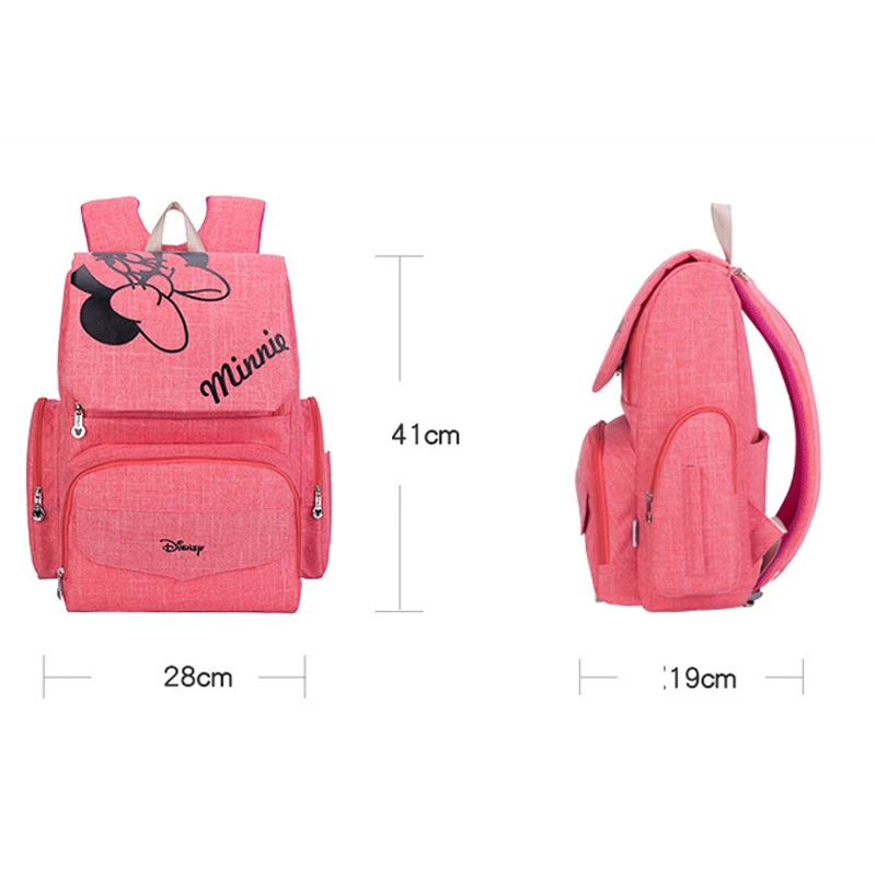 Disney пеленки мешок рюкзак Bolsas Maternidade коляска с водоотталкивающим покрытием USB