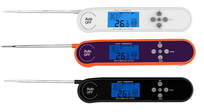Термометр для мяса, Цифровой Кухонный Термометр, Кухонный Термометр для приготовления пищи, мяса, барбекю, зонд, термометр для мяса, воды, молока, кухонные инструменты
