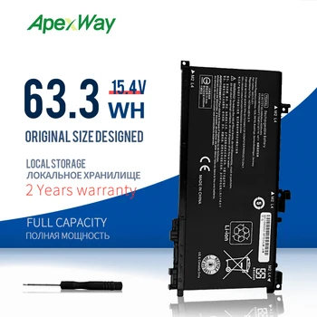 

Apexway laptop battery 15.4V TE04XL for HP OMEN 15-AX battery HSTNN-DB7T 905175-2C1 for HP OMEN/Pavilion 15 TPN-Q173