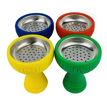 

Silicone Shisha Bowl Sheesha Tobacoo chicha Cigarette Nargile Head for Hookah Shisha Accessories Charcoal Holder Hookah bowl