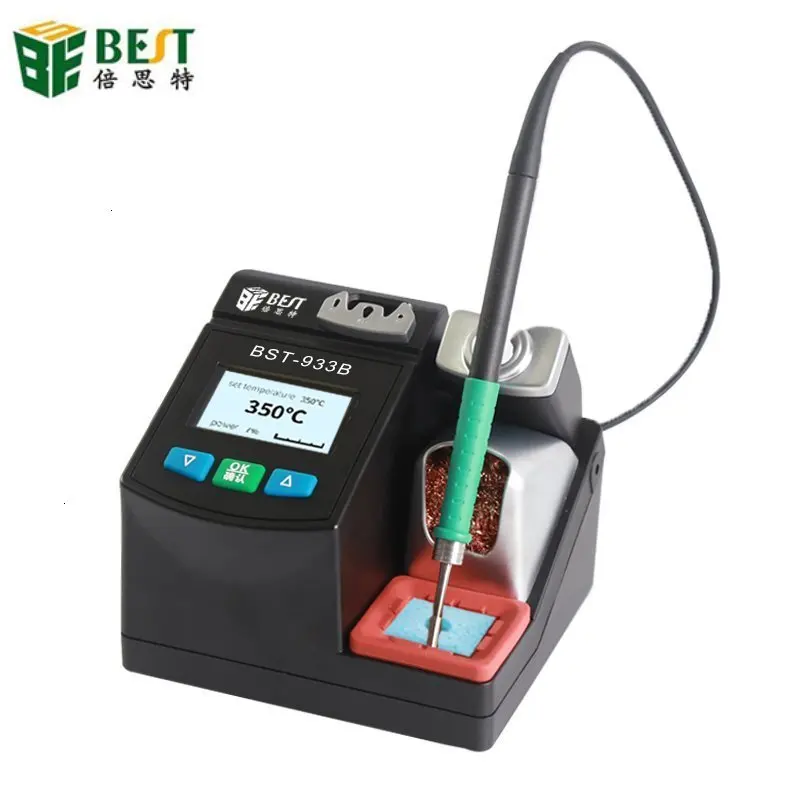 

BEST BST-933B Precision Lead-free Soldering Station Smart 2.5S Quick Heating with Dual Channel Power Supply Heating System