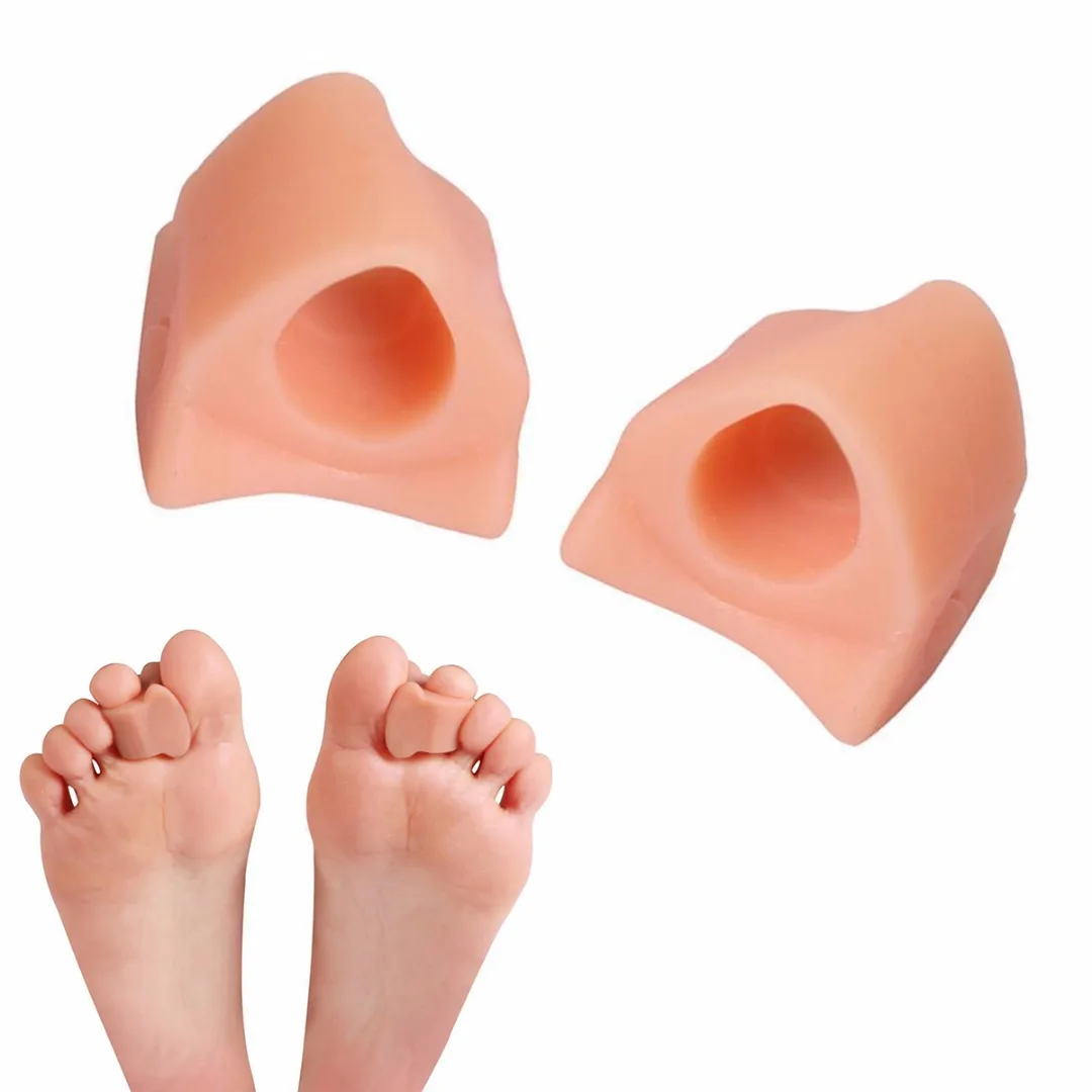 Corrector Toe Protector Separator Protector Straightener Silicone Thumb Relief Protector Nail Foot Care Toe Tools