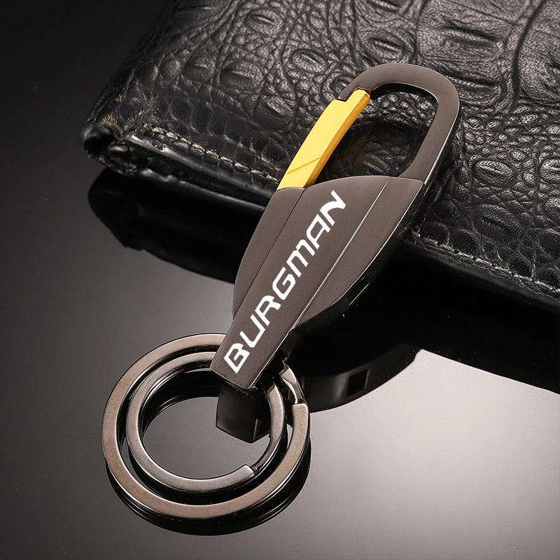 Motorcycle Keychain Alloy Keyring Key Chain with Logo Key ring For SUZUKI  burgman 125 UH 125 150 200 UH 250 400|Covers \u0026 Ornamental Mouldings| -  AliExpress