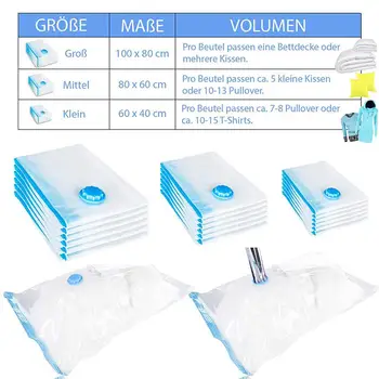 

New 12 pcs set vacuum bag 60x40 cm storage bag sack vacuum bag