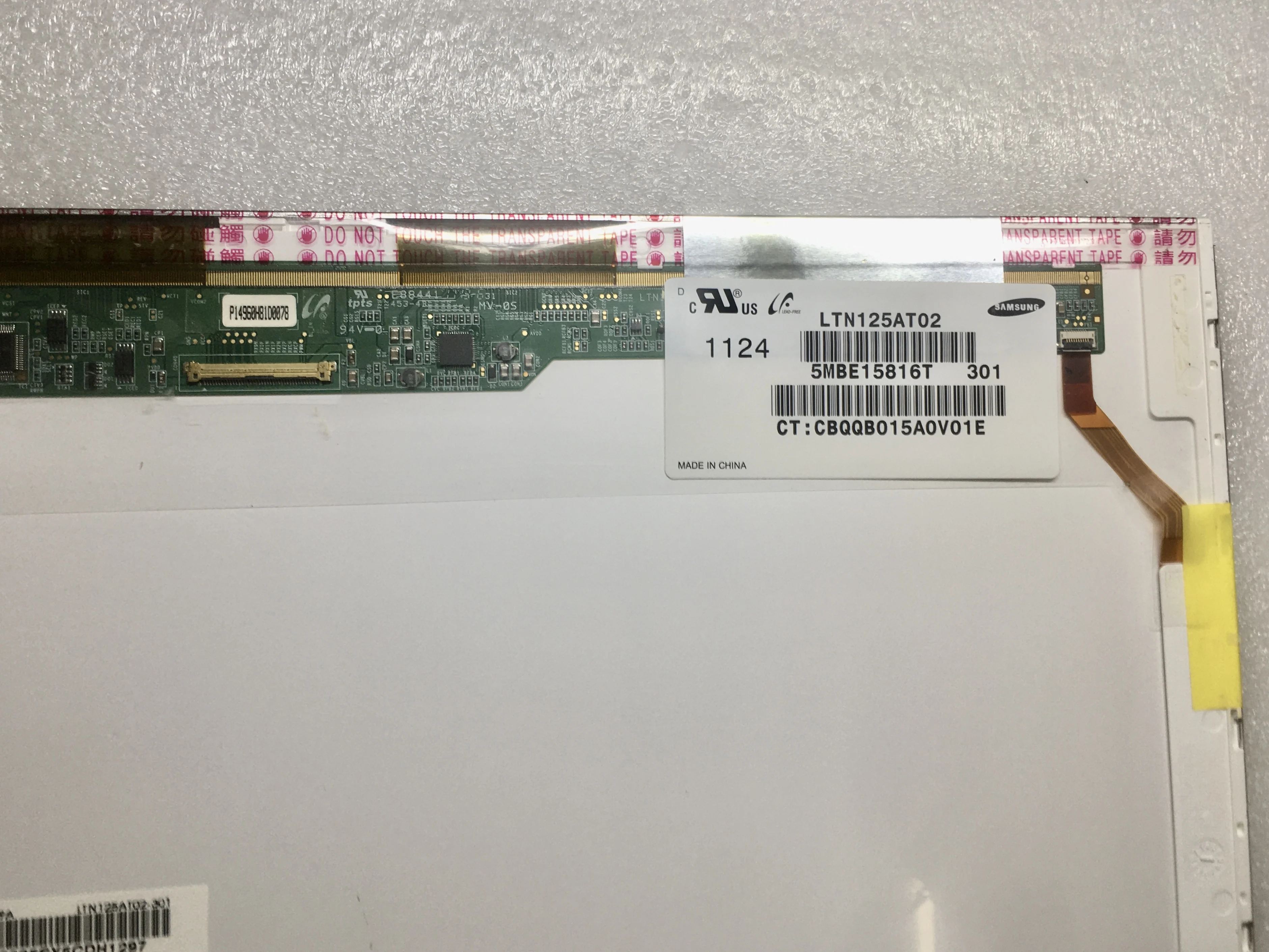   B125XW02 V.0 LTN125AT02 LP125WH1 HP 2560p 2570p Ʈ Lcd ȭ 1366*768 40pin A +