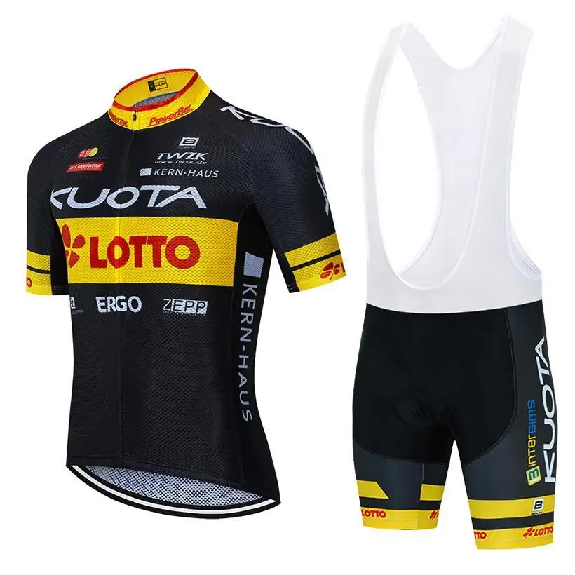 

2020 KUOTA LOTTO cycling jersey bike shorts suit mens bicycle Maillot Ropa Ciclismo quick dry pro bicycling Pants clothing