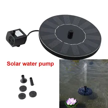

Pump Fountain Solar Power Plant Decor Pool Floating Submersible Water Decoration Kit Garden Pond Waterproof Panel