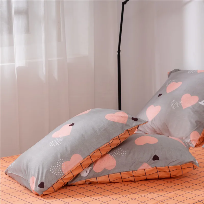 Alanna X-ALL Printed Solid bedding sets Home Bedding Set 4-7pcs High Quality Lovely Pattern with Star tree flower