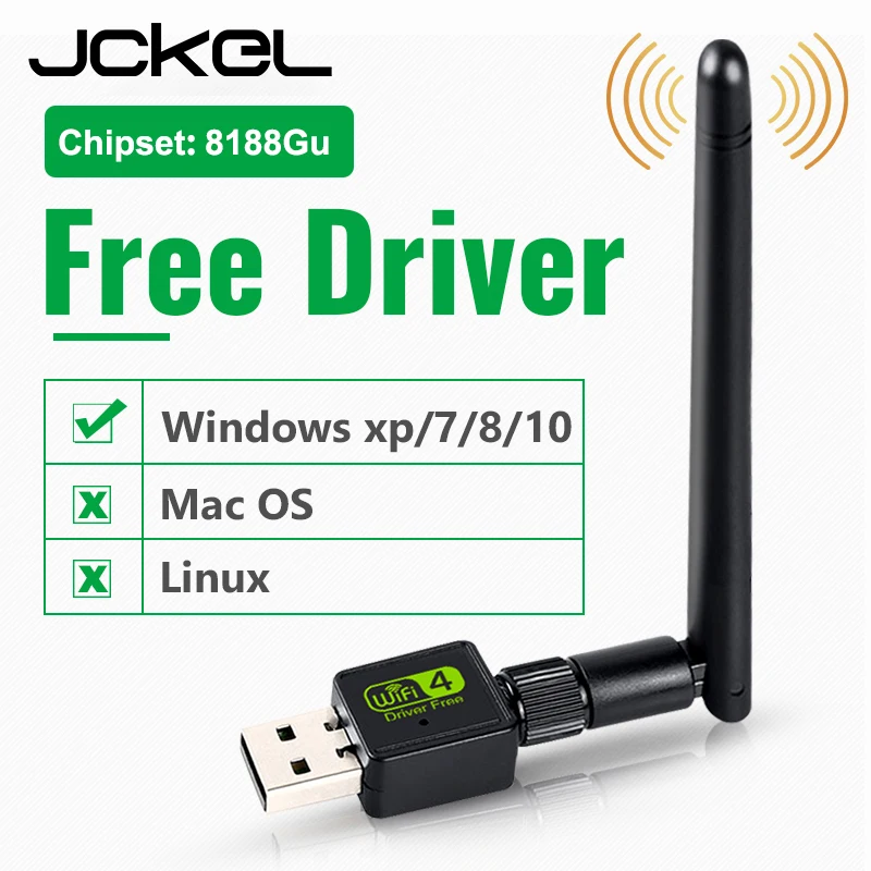 lan to mobile adapter JCKEL 1200Mbps USB Wifi 5.8GHz 2.4GHz USB Thu Wifi Card Mạng Không Dây Usb Wifi Tốc Độ Cao ăng Ten Wifi Thụ Thể lan to mobile adapter