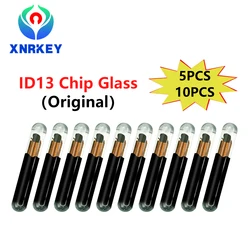 XNRKEY – transpondeur en verre ID13 Original, 5/10 pièces, pour Audi Fiat Honda Lancia Saab VW, clé de voiture (neuf/vierge/non codé) 