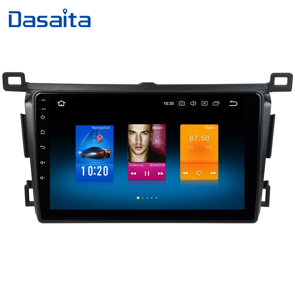 Dasaita " ips 2.5D Android 9,0 RHD авто для Toyota RAV4 мультимедиа встроенный gps навигации