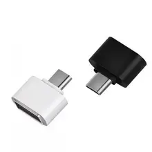 Tipo c otg usb 3.1 para usb2.0 adaptador conector de alta velocidade certificada acessórios do telefone celular para samsung huawei telefone