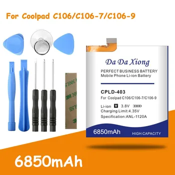 

Free Shipping CPLD-403 6850mAh Battery For Letv LeEco Coolpad Cool1 Cool 1 Dual C106 C106-7 C106-9 batteria + free tools