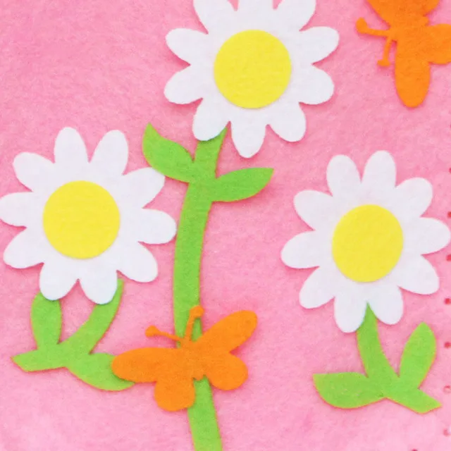 DIY Training Toy Children Mini Bags Non-woven Cloth Colorful Handmade Bag Cartoon Animal Children Handbags Children Sewing Toy 5