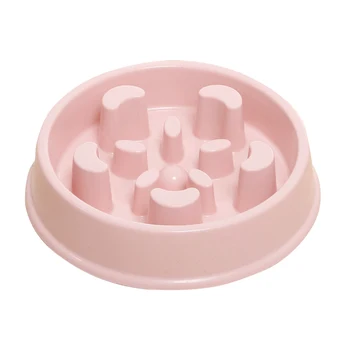 

Fun Non Slip Healthy Eating Puppy Bloat Stop Cats Portable Pet Supplies Anti Gulping Food Dog Bowl Prevent Choking Slow Feeder