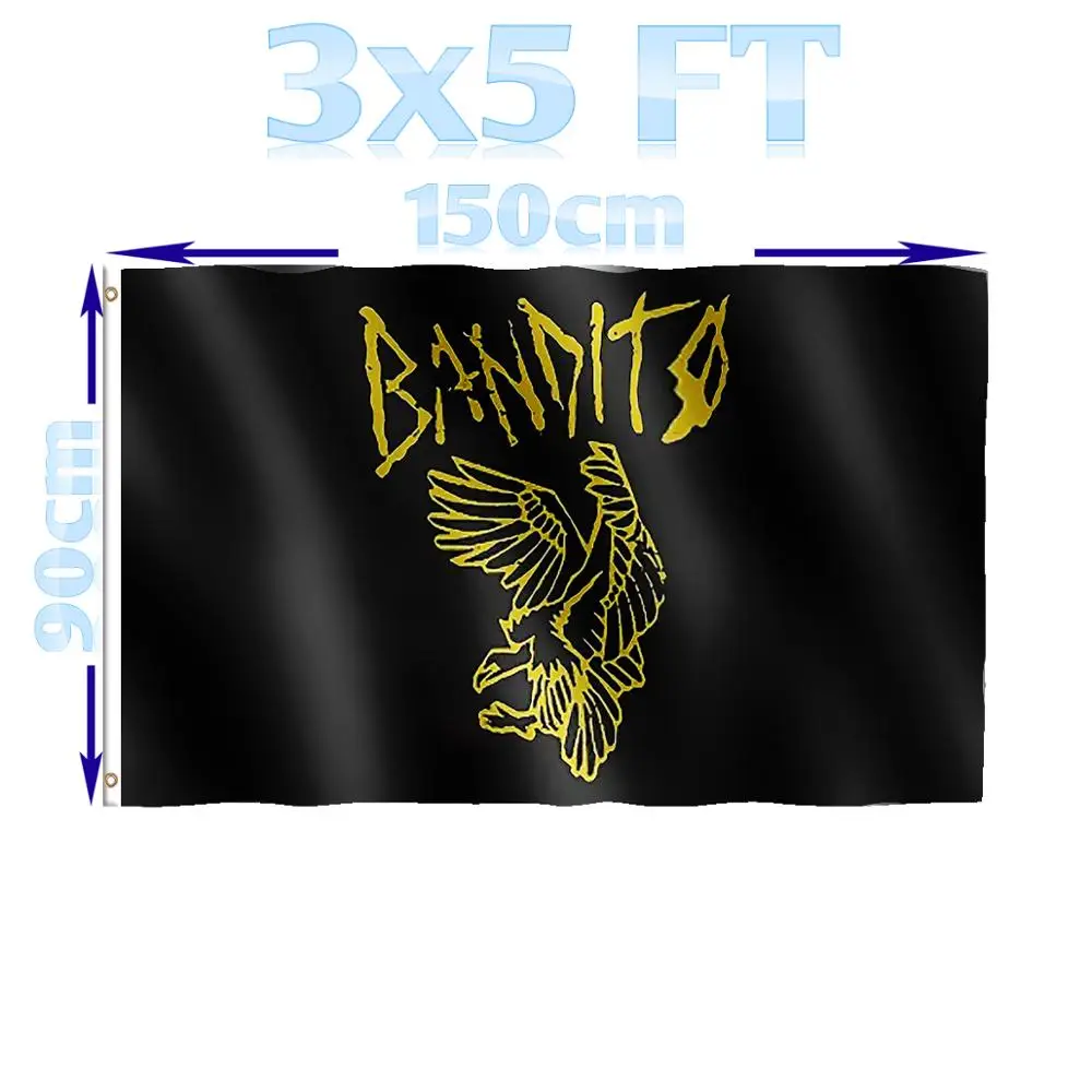 BENFACTORY Store 3x5 футов темный фон Twenty One Pilots желтый флаг BANDITO Eagle однослойный 100D