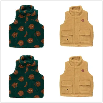 

Pre-sale 2020 Autumn and Winter New Kid Waistcoats Children's High Collar Vest Boys and Girls Vest Jacket Tops