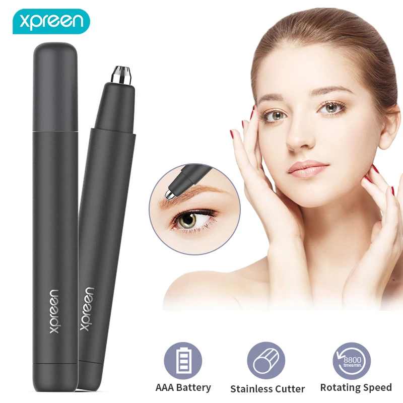 Xpreen Shaper для бровей Электрический триммер волос Бритва женщин и мужчин