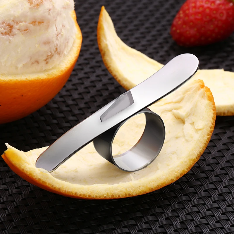 Stainless steel orange peeler peeler ring orange opener peel oranges