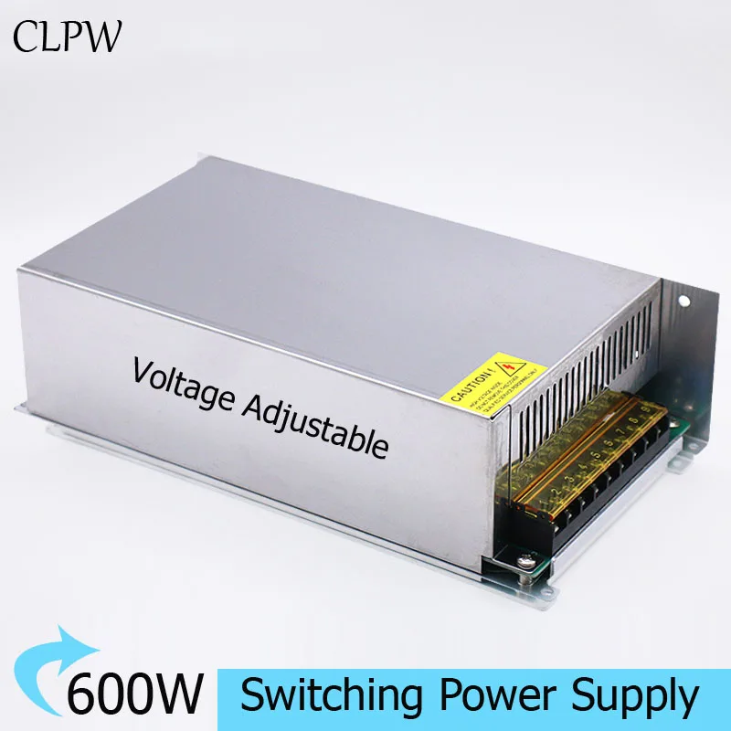 Single output power supply 600W AC-DC 12V 50A 24V 25A 30V 36V 48V 60V 70V 80V 90V 100V 110V 120V LED SMPS CCTV charger | Обустройство