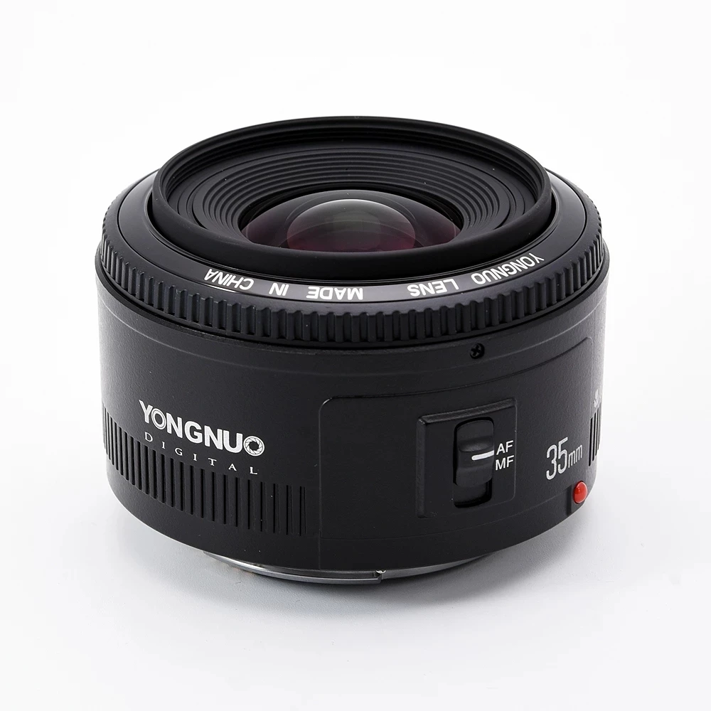 The Yongnuo YN 35mm f/2 clone lens for Canon DSLR cameras is now