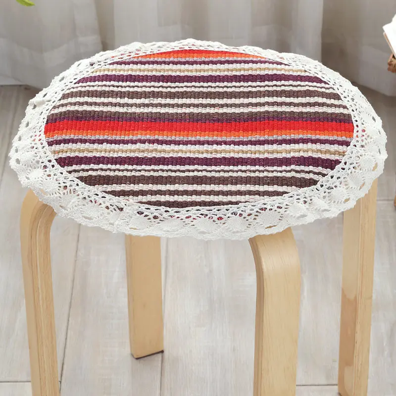 Color stripe Обеденный стул накидка для диванной подушки горячая Распродажа домашнее украшение сиденье Cushin Удобная подушка для сиденья дышащая подушка может быть закреплена на стуле - Цвет: Color stripe