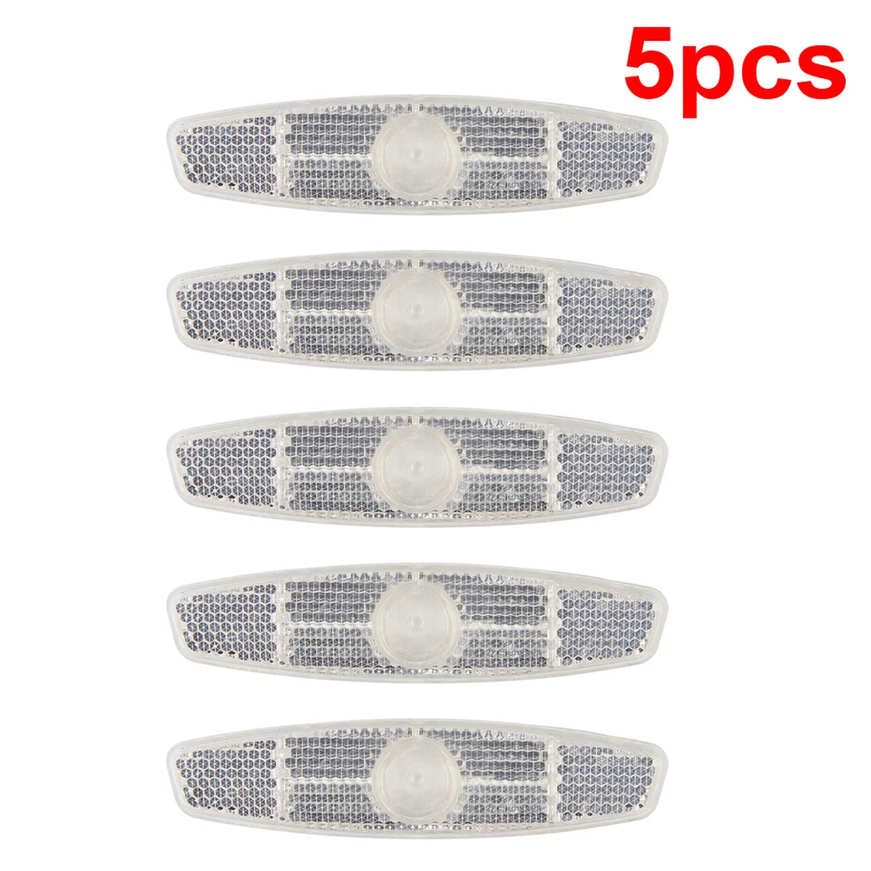 2x Bicycle Bike Spoke Reflector Safety Warning Light Mount Reflective M0F0 U5F2