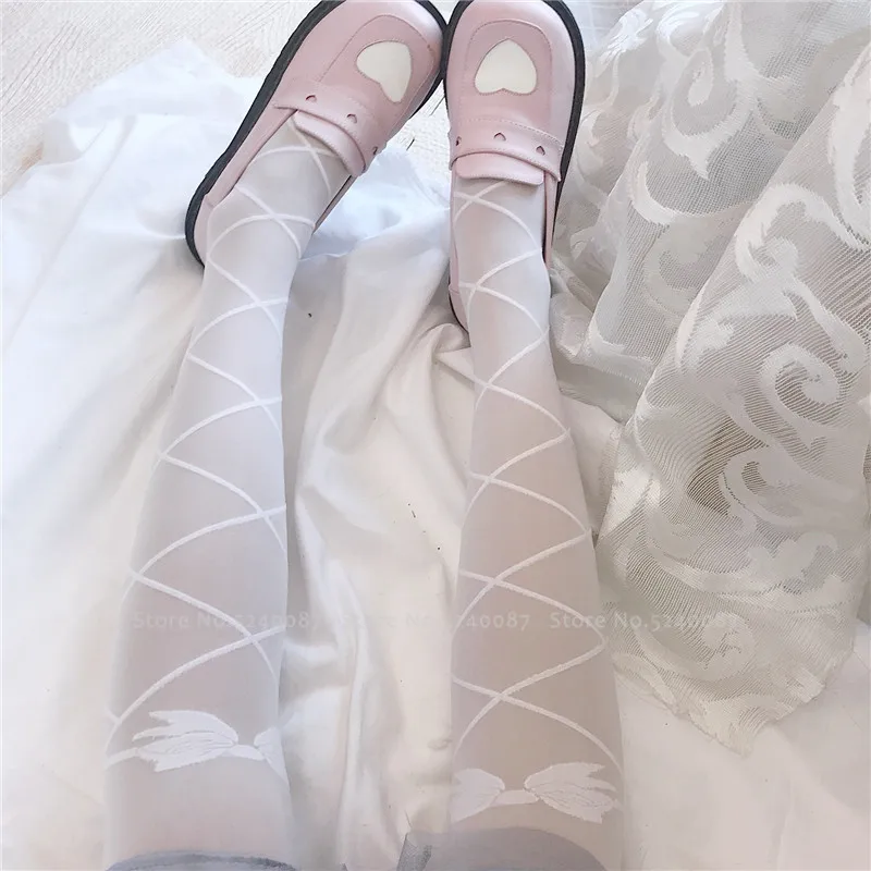 socks Японский стиль для девочек кавайный сарафан Лолита Принцесса Чай Вечерние платья для женщин сладкий лук гофрированные куклы горничной аниме косплей костюмы футболка - Цвет: socks