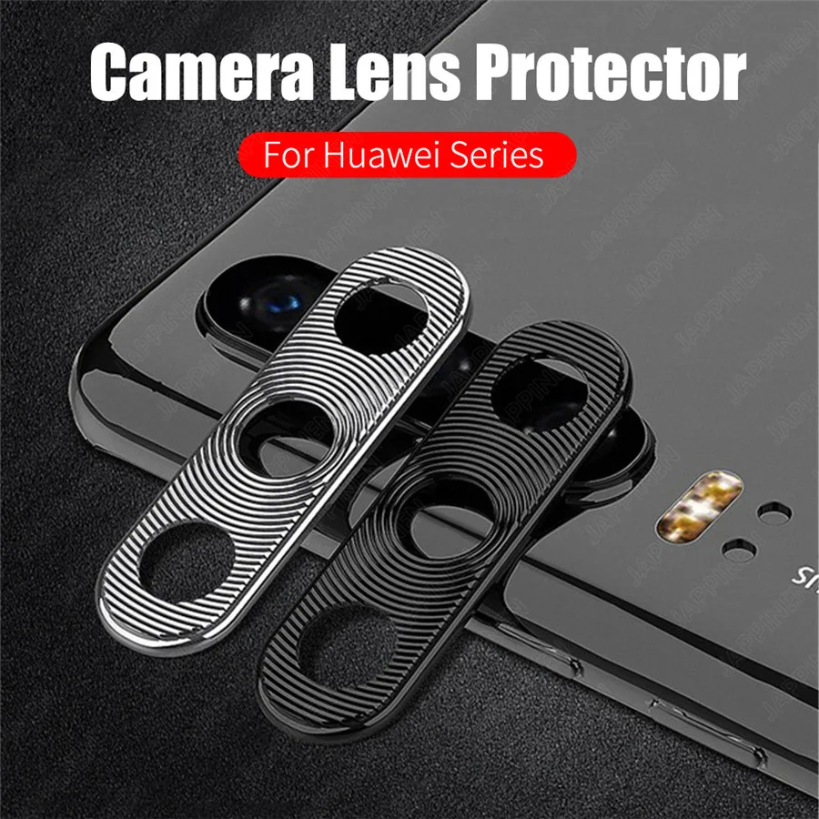 

Camera Lens Metal Ring For Huawei Mate 20 20X 30 P30 P20 Pro Lite Nova 5 5i 4e 4 3 3i 3e Honor 20 20i Pro Back Cover Case