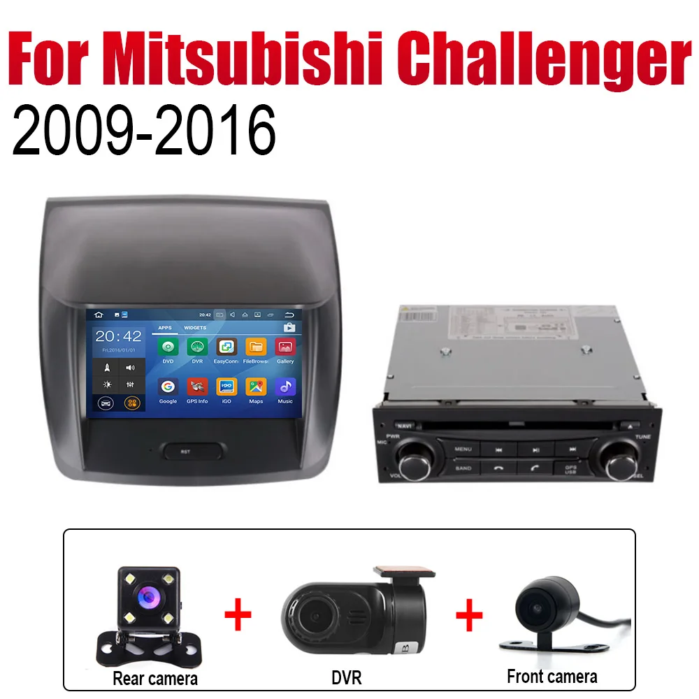 Extra Items ZaiXi Android автомобильный DVD GPS Navi для Mitsubishi Challenger Nativa 2009~ плеер навигация WiFi Bluetooth Mulitmedia система - Цвет: Extra Items