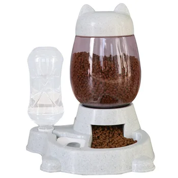 

Pet Cat Dog Food Bowl for Cats Dogs Feeder Bowls 528ml Capacity Kitten Automatic Drinking Fountain Pet Drinking Fountain