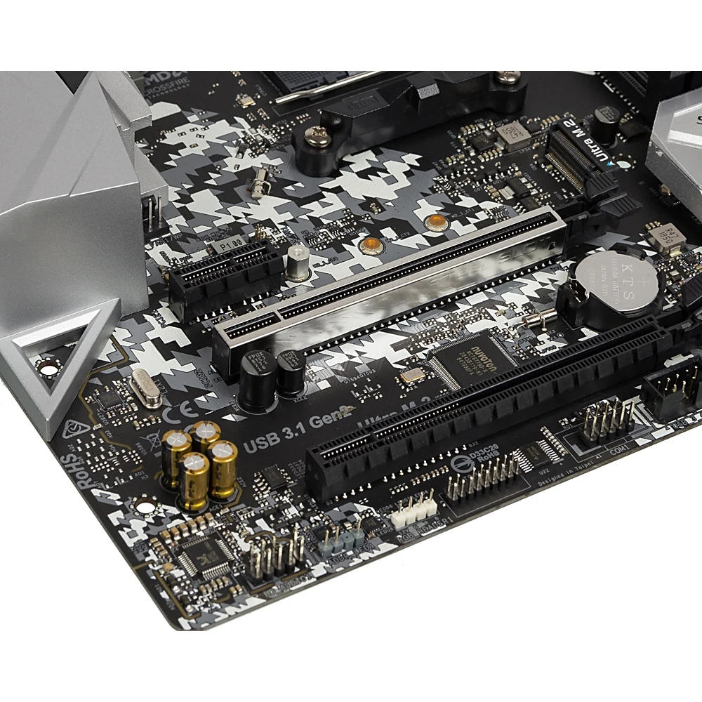 Материнская плата Asrock B450M STEEL LEGEND Soc-AM4 AMD B450 4xDDR4 mATX AC`97 8ch(7.1) GbLAN RAID+H