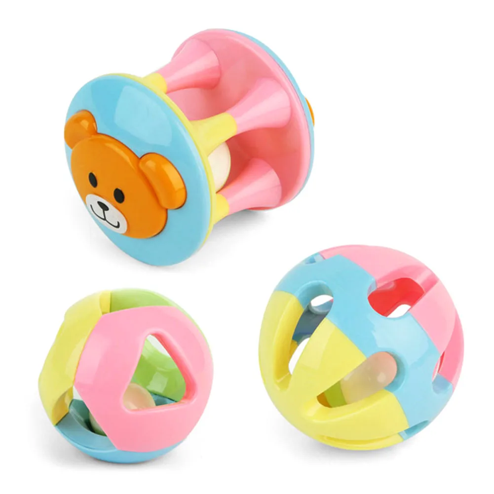 Высокое Качество Милые колокольчики Раннее Образование Музыкальные Развивающие игрушки кровать колокольчики детская игрушка-погремушка - Цвет: 3 Pcs
