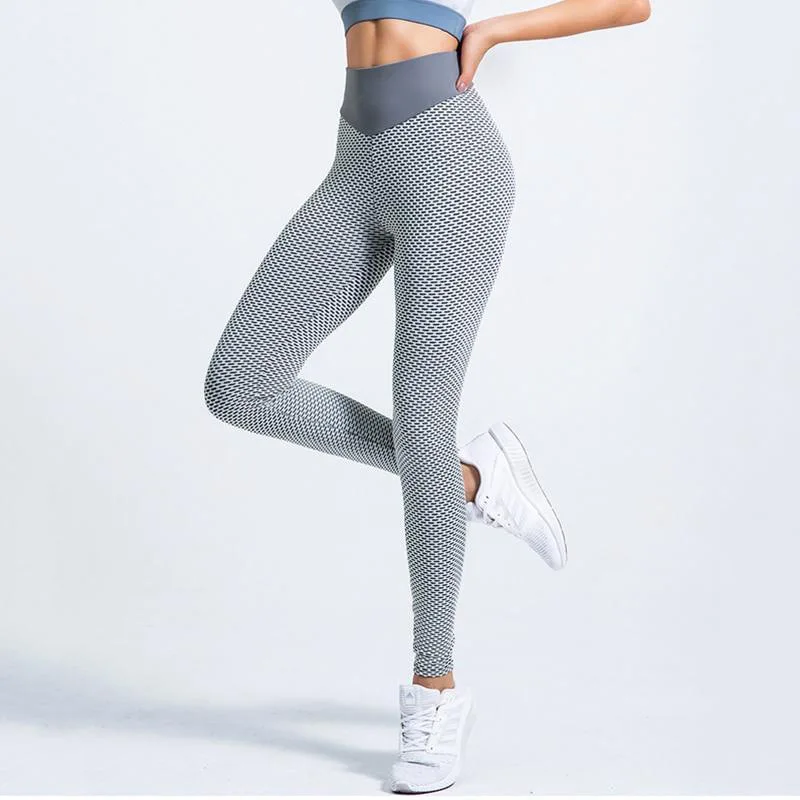 Drop Shipping High Waist Fitness Leggings Women Seamless Workout Pants Patchwork Push Up Leggins Butt Sexy Gym Clothings Femme workout leggings