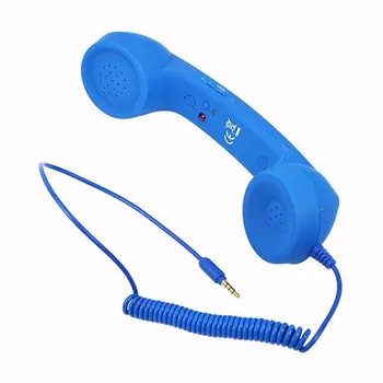 

3.5mm Jack Classic Retro Phone Handset Mini Mic Speaker Phone Call Receiver for Iphone for Samsung for Huawei