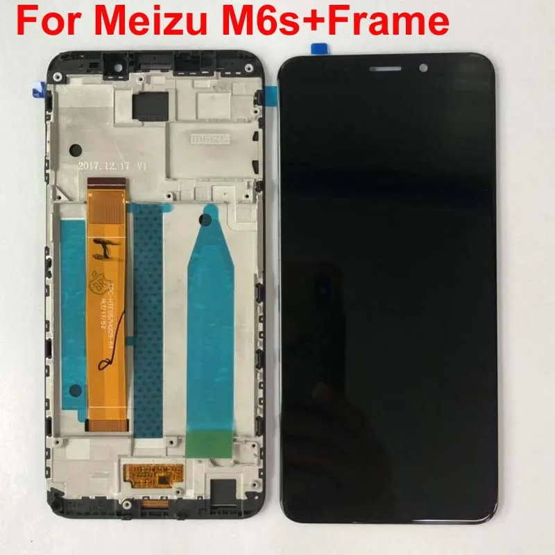 5,7 для Meizu M6S Meilan S6 Mblu S6 M712H M712Q ЖК-дисплей+ сенсорная панель дигитайзер Рамка для M6s Mblu S6