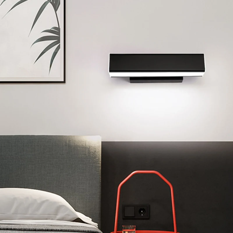 Новый современный скандинавский настенный светильник светодиодный Алюминий