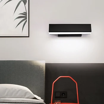 

New Modern Nordic Wall Lamp Led Aluminum Outdoor Indoor LED Rotated LED Wall Light for Stairs Bedroom Bedside Bathroom Light