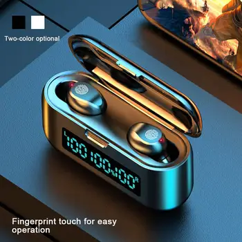 

TWS wireless bluetooth headset new LED digital display binaural in-ear sports headset 5.0 mini earphone and microphone