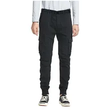 Повседневные Прямые брюки для мужчин; пляжные брюки с карманами; длинные брюки с карманами; Hikling Pants Cargo pantalones hombre