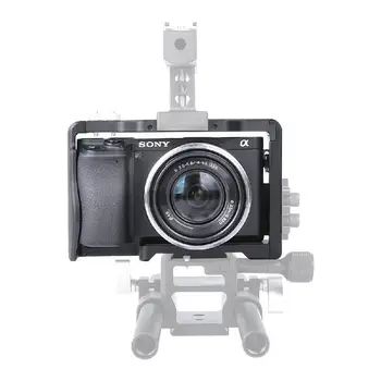 

Yiwa DSLR Camera Rabbit Cage Universal for Sony A6 Series Aluminum Alloy Cage Handheld Stabilizer Photography Bracket r30