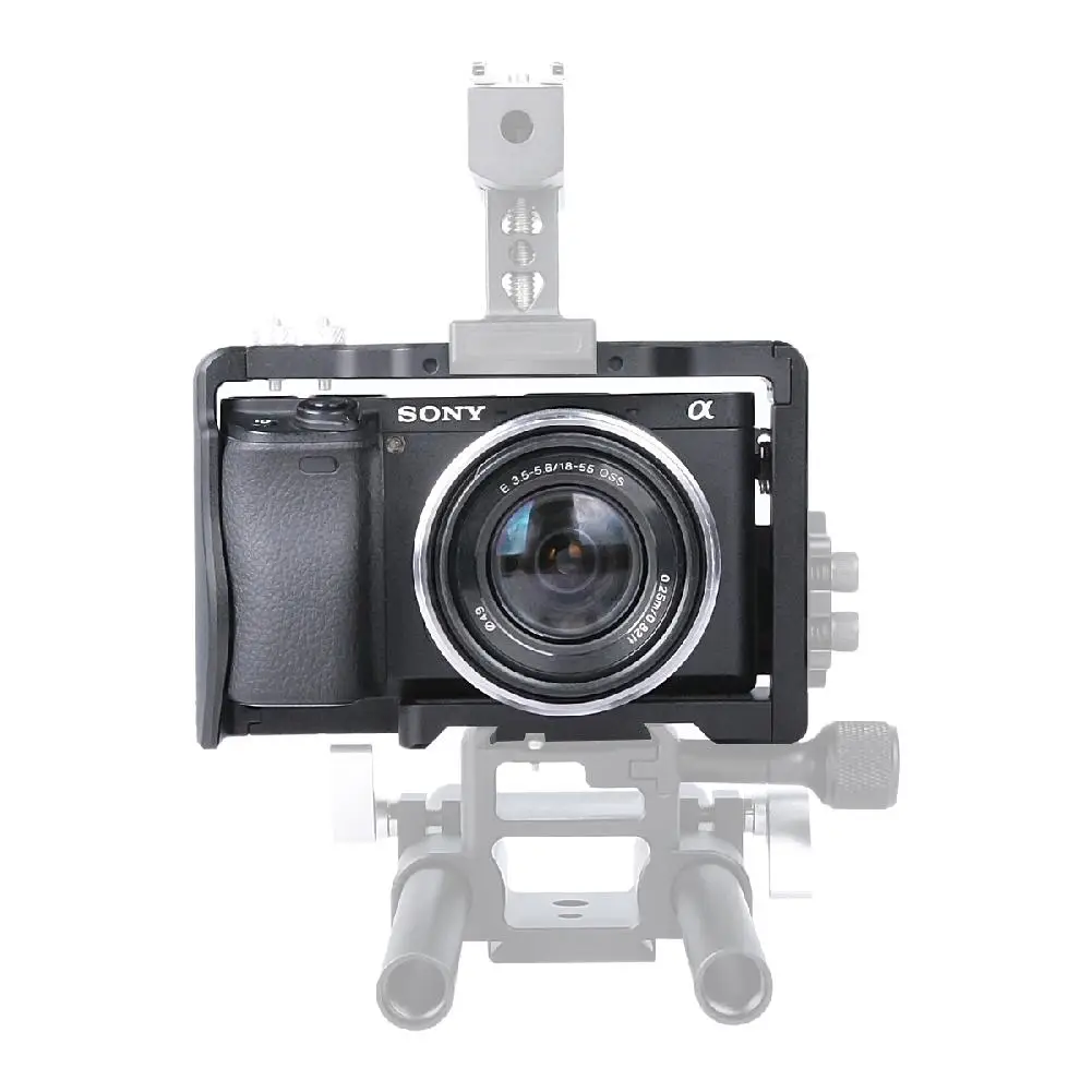 Yiwa DSLR камера кролик клетка универсальный для Sony A6 серии алюминиевый сплав Ручной