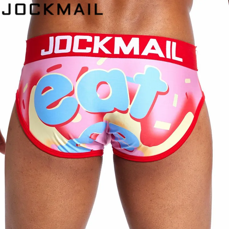 Трусы Jockmail JJ мужские с мультяшным принтом пикантное нижнее белье трусы-джоки для