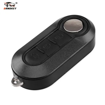 

Dandkey 10x For Fiat 500 Punto Ducato Stilo Panda 3 Buttons Flip Folding Car Key Shell Remote Auto Key SIP22 2011