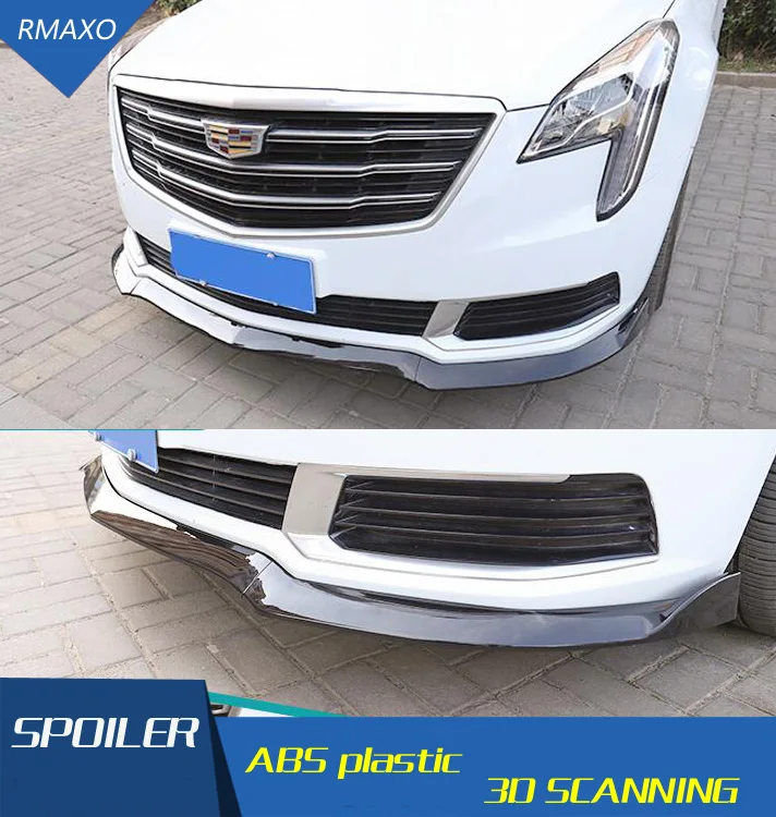 For Cadillac ATS Body kit spoiler 2016-2018 ABS Rear lip rear front Bumper Diffuser Bumpers Protector | Автомобили и мотоциклы