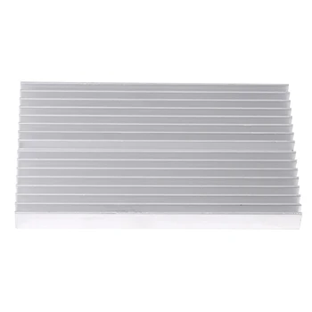 

100X60X10mm DIY Cooler Aluminum Grille Shape Heat Sink Chip For IC LED Power Transistor Radiator Module Radiator Special Cooling