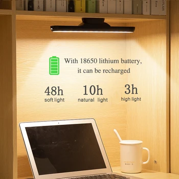 

Drop dish Hanging Magnetic Table Lamp 16PCS LED Lamp Chargeable and Eye-protect Desk Lamp Stepless Dimming Night lights