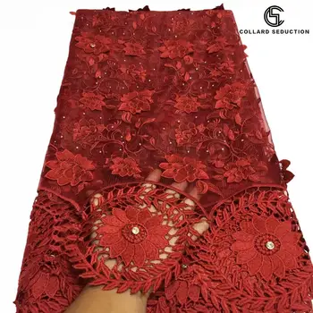 

african fabric lace african cord lace fabric 2020 nigerian lace fabrics guipure lace fabric embroidery for wedding party dress