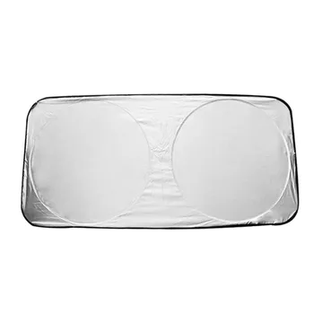 

Universal Big Auto Car Front Window Windshield Folding Visor Reflective UV Sunshade Heat Block Vehicles Cover Hot Sales