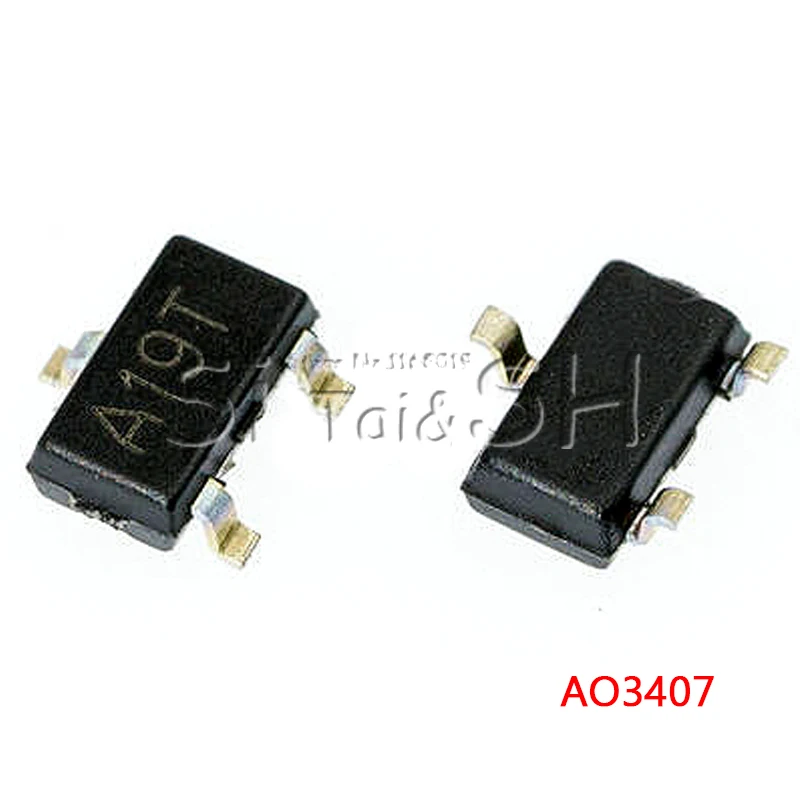 50 шт. AO3407 3407 SOT23-3 MOSFET A79T MOSFT P-Ch -30V -3.6A 64mOhm новый оригинальный | Электронные